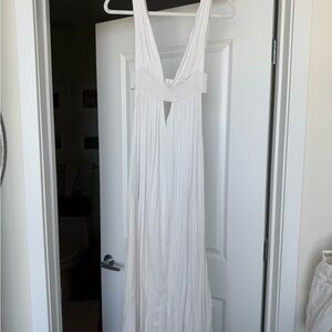 Indah White Maxi Dress